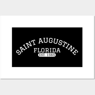 Saint Augustine Florida Vintage Design Classic Posters and Art